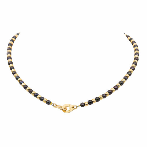 Collier Dinh Van Collier Menottes Or jaune Perle 58 Facettes 2801602CN