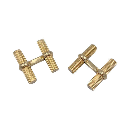 Boutons de manchette Boutons de manchette Van Cleef & Arpels or jaune. 58 Facettes 32124