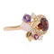 Bague 53 Chaumet Bague Attrape moi si tu m'aimes Or rose Grenat pyrope 58 Facettes 2648763CN