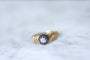 Bague Bague jonc émaillée en or et diamant 58 Facettes