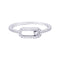Bague 49 Bague Messika, "Move Uno Pavé", or blanc et diamants. 58 Facettes 33423