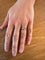 Bague 58.5 Bague or diamants Rubis 58 Facettes