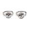 Boucles d'oreilles Boucles d'oreilles Puces Or blanc Diamant 58 Facettes 2708409CN