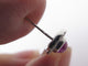 Boucles d'oreilles boucles d'oreilles en or blanc 18k onyx rubis 2.5ct diamants 0.9ct 58 Facettes 253463