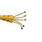 Boucles d'oreilles Boucles d'oreilles pendantes en or jaune, rubis et saphirs. 58 Facettes 31138