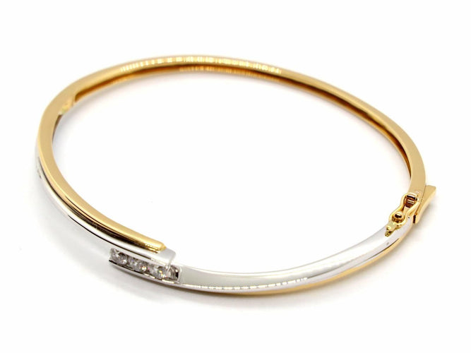 Bracelet Bracelet Jonc Or jaune Diamant 58 Facettes 1916886CN
