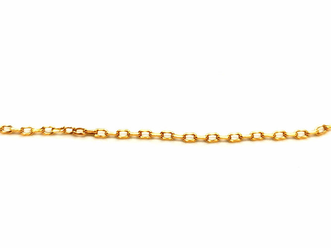 Collier Collier Maille forçat Or jaune 58 Facettes 1238365CN