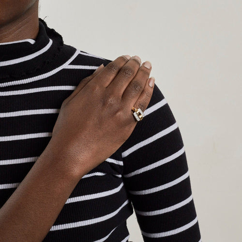 Bague 55 Bague 2 ors boucle Diamants 58 Facettes