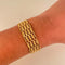 Bracelet Bracelet Manchette motif Fleur 58 Facettes 0