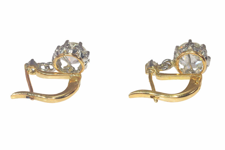 Boucles d'oreilles Boucles d'oreilles diamants Art Déco 58 Facettes 23086-0260