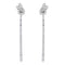 Boucles d'oreilles Boucles d'oreilles Pendantes Or blanc Diamant 58 Facettes 578261CD