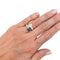 Bague 51 Bague "Toi & Moi" vintage, saphir et diamants. 58 Facettes 31416