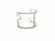 Bague 53 Bague Graphique Or blanc Diamant 58 Facettes 578789RV