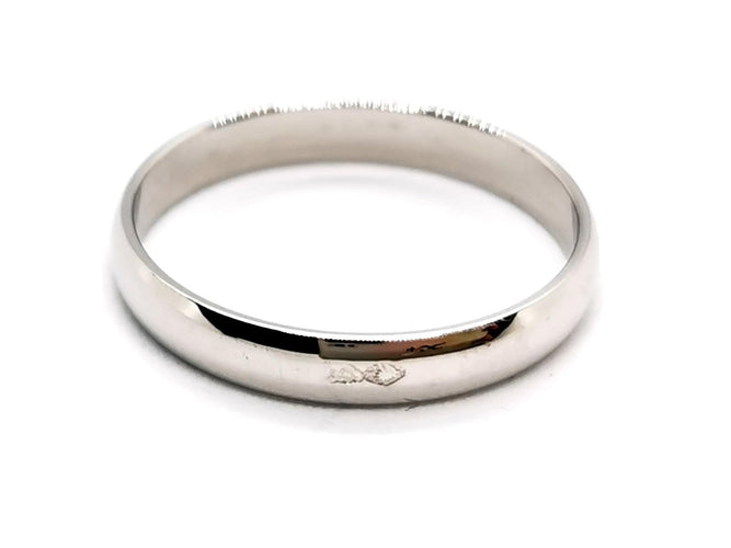 Bague 55 Bague Alliance Or blanc 58 Facettes 1137231CD
