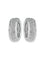 Boucles d'oreilles Diamants / Or Blanc BOUCLES D'OREILLES "CRÉOLES" OR BLANC & DIAMANTS 58 Facettes BO/220005