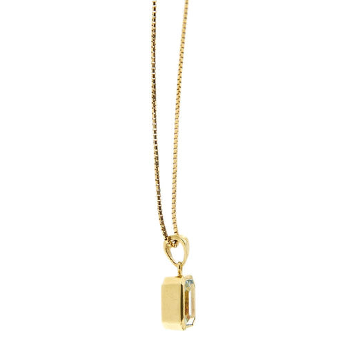 Collier Collier pendentif topaze 58 Facettes 17210