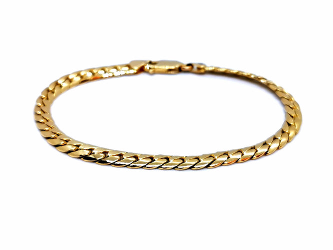 Bracelet Bracelet Maille anglaise Or jaune Diamant 58 Facettes 978893CN