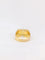 Bague 50 Chevalière Or jaune Plateau pavé de Diamants 58 Facettes J163
