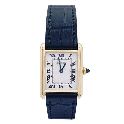 Montre Montre Cartier, "Tank Louis Cartier", or jaune. 58 Facettes 33293
