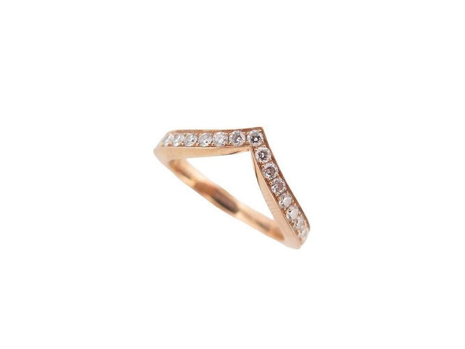 Bague 48 bague CHAUMET alliance josephine aigrette 083517 t48 or 18k diamant 58 Facettes 248405