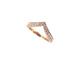 Bague 48 bague CHAUMET alliance josephine aigrette 083517 t48 or 18k diamant 58 Facettes 248405