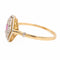 Bague 58 Bague Or jaune Saphir rose 58 Facettes 2419119CN