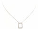 Collier Collier Graphique Or blanc Diamant 58 Facettes 579206RV