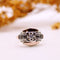 Bague Bague Tank or jaune et blanc Diamant 58 Facettes