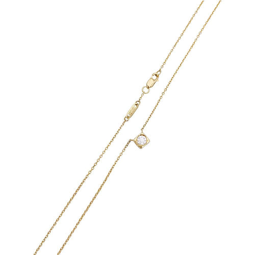 Collier Collier Dinh Van, " Le Cube", or jaune, diamant 58 Facettes 32681