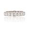 Bague 52 Alliance diamants en platine 58 Facettes 22-335