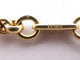 Collier collier CHOPARD chaine maille jaseron 43 cm en or jaune 18k 16.9gr 58 Facettes 253436