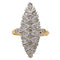 Bague 61 Bague Marquise Or blanc Diamant 58 Facettes 2687608CN
