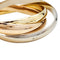 Bracelet Bracelet Cartier "Trinity" en or de trois tons. 58 Facettes 30810