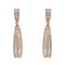Boucles d'oreilles Boucles d'oreilles Pendantes Or rose Diamant 58 Facettes 2660051CN