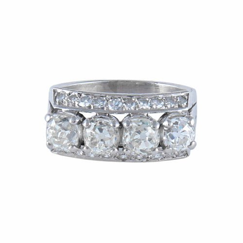 Bague Bague Jarretière Diamants 58 Facettes