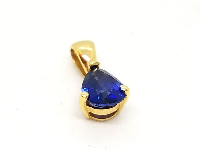 Pendentif Pendentif Or jaune Saphir 58 Facettes 06565CD