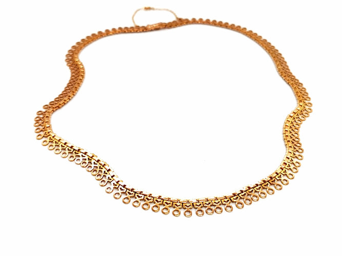 Collier Collier Or rose 58 Facettes 1140997CN