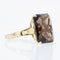 Bague 62 Bague cocktail quartz fumé 58 Facettes 21-596A