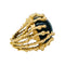 Bague 53 Bague Garnazelle "Boules d'amour" en or jaune et onyx. 58 Facettes 31578