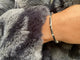 Bracelet Bracelet "VY" Or blanc Zircons 58 Facettes BO/230079