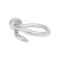 Bague 49 Bague Cartier "Juste un Clou" en or blanc et diamants. 58 Facettes 30877