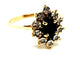 Bague 54 Bague Marguerite Or jaune Saphir 58 Facettes 1752437CN