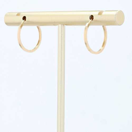 Boucles d'oreilles Boucles d'oreilles créoles or jaune ciselé 58 Facettes 19-456K