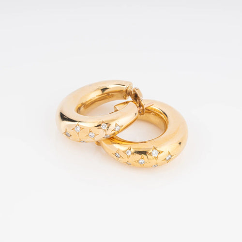Boucles d'oreilles Maison Chaumet boucles d'oreilles sur or jaune 58 Facettes 1