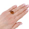 Bague 52 Pomellato - bague Bahia, or rose, citrine, saphirs. 58 Facettes 32499