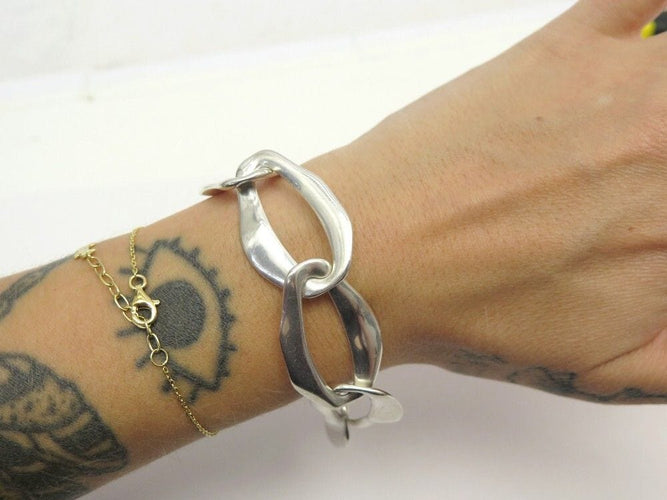 Bracelet bracelet TIFFANY & CO a clavier aegean elsa peretti en argent 58 Facettes 254471