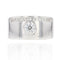 Bague 50 Bague or blanc diamants moderne 58 Facettes 22-242