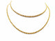 Collier Collier Maille torsadée Or jaune 58 Facettes 876341CD