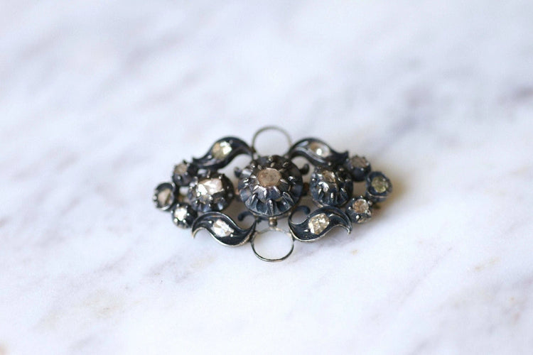 Broche Broche Victorienne or, argent et diamants 58 Facettes
