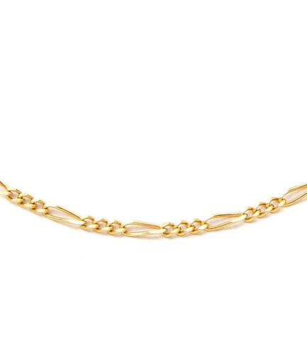 Collier Collier Maille figaro Or jaune 58 Facettes 2172928CN